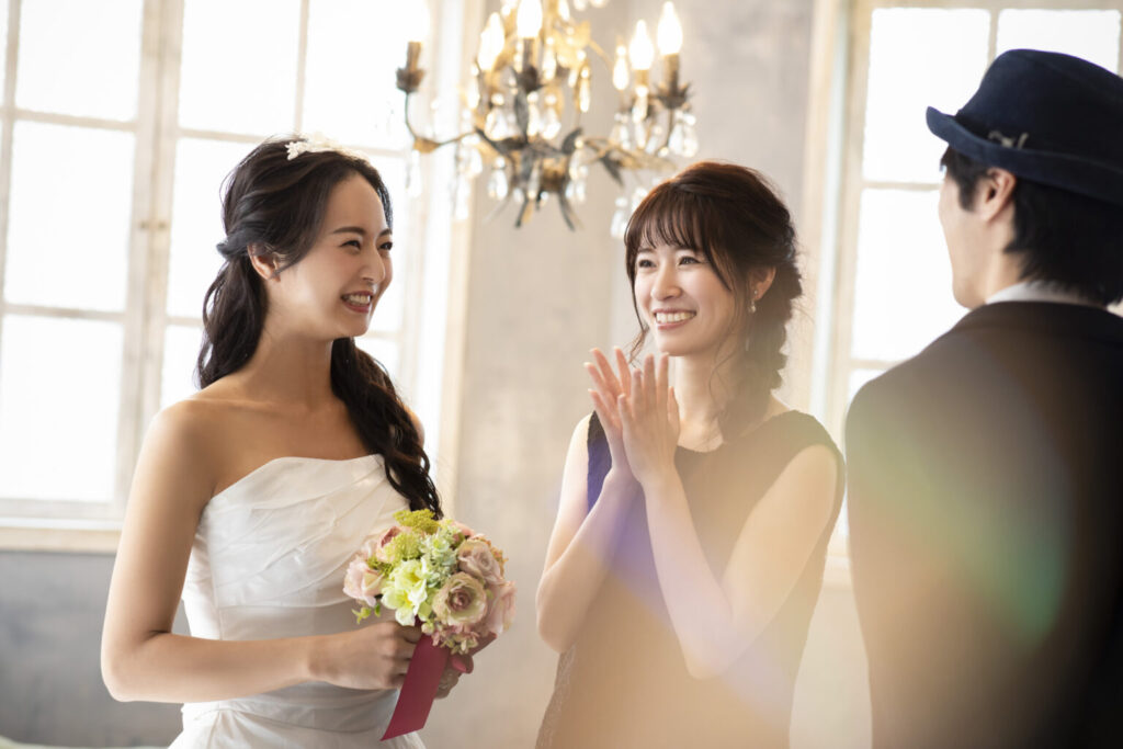 結婚式の新婦