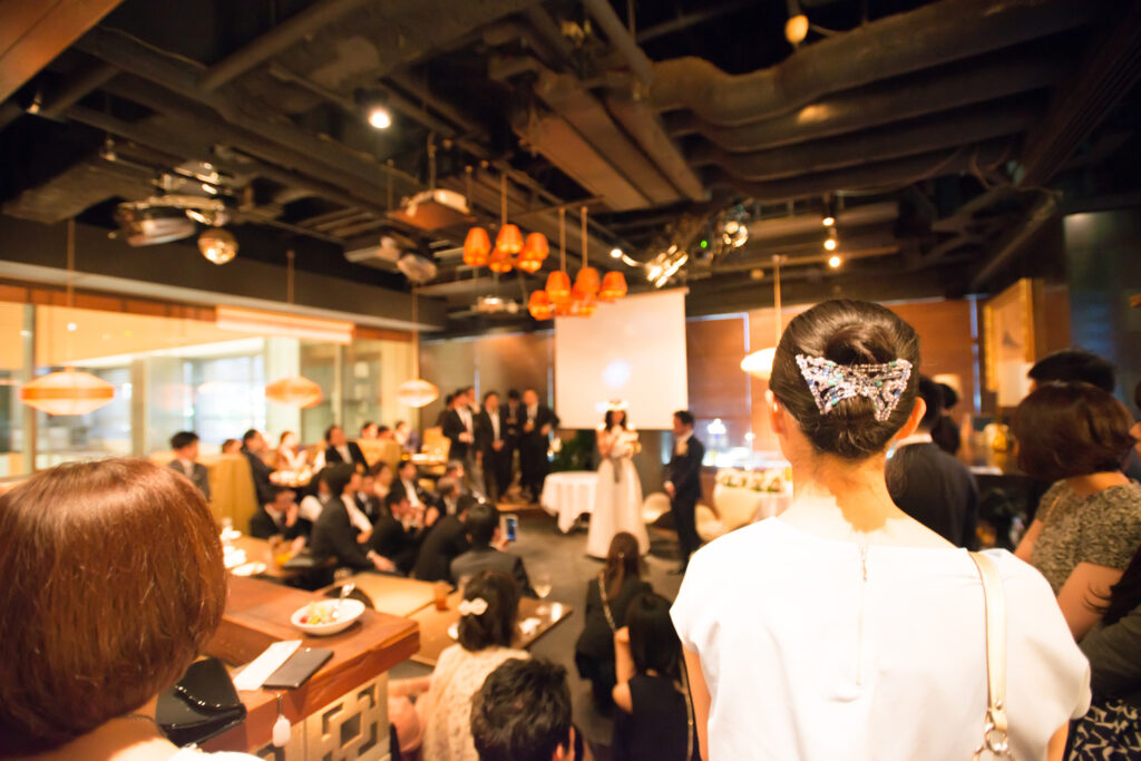 結婚式の二次会のイメージ
