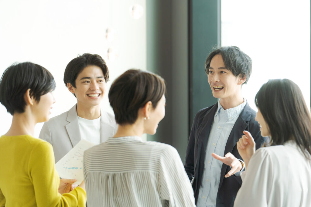 交流を楽しむ様子