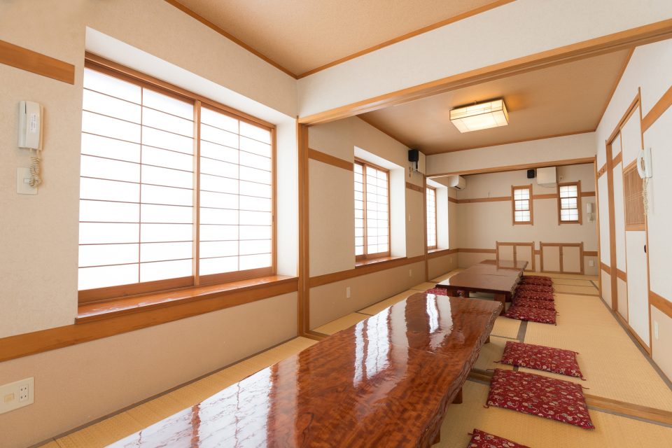 和室の宴会場