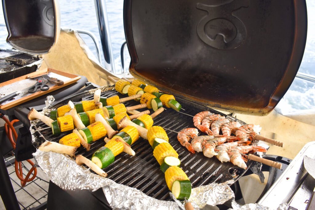 船上BBQ