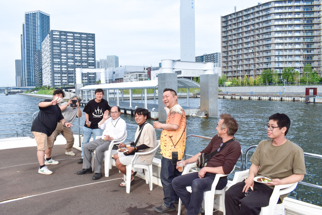 晴海フラッグの桟橋