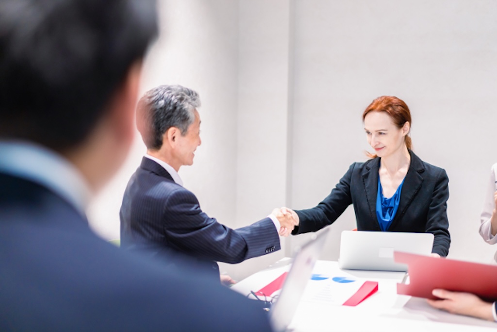 海外企業との商談