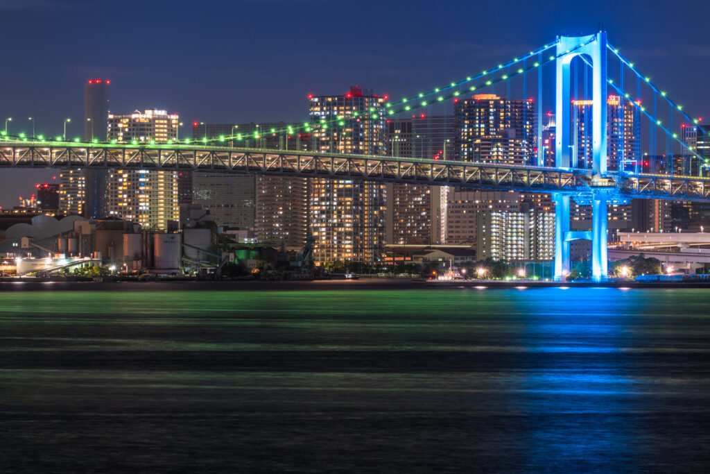 レインボーブリッジの夜景